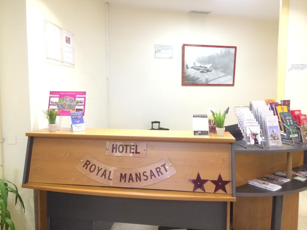 Hotel Royal Mansart Párizs Kültér fotó