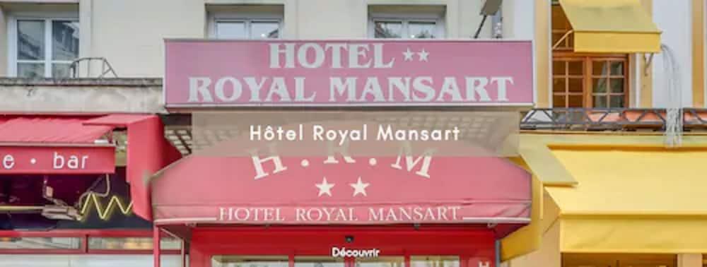 Hotel Royal Mansart Párizs Kültér fotó