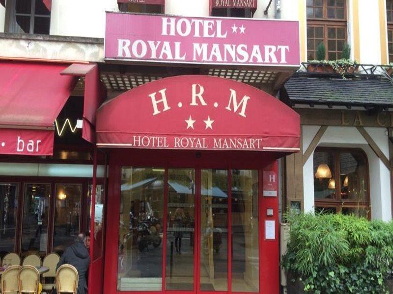 Hotel Royal Mansart Párizs Kültér fotó