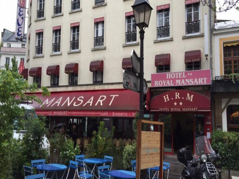 Hotel Royal Mansart Párizs Kültér fotó